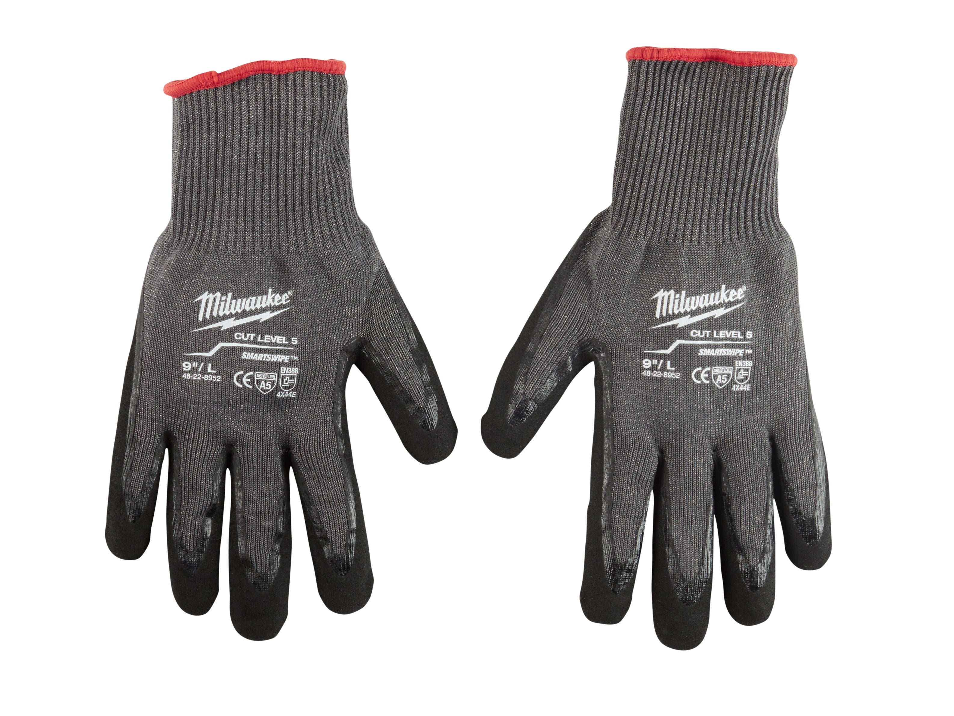 Milwaukee Tool 48-22-8952 (6) CUT 5 NITRILE GLOVES - L