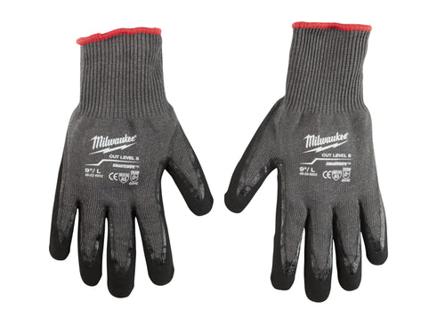 Milwaukee Tool 48-22-8952B (12) CUT 5 NITRILE GLOVES 12 PK - L