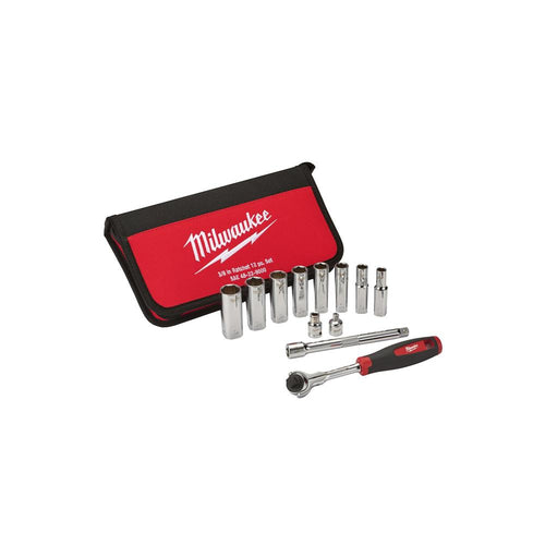 Milwaukee Tool 48-22-9000 TRADESMAN RATCHET SET