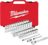 Milwaukee Tool 48-22-9004 1/4" Drive 50 pieces Ratchet & Socket Set - SAE & Metric - MPR Tools & Equipment