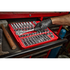 Milwaukee Tool 48-22-9010 47pc 1/2" Drive Metric & SAE Ratchet and Socket Set with FOUR FLAT™ Sides - MPR Tools & Equipment