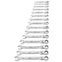 Milwaukee Tool 48-22-9413 15 pieces SAE Flex Head Ratcheting Combination Wrench Set - MPR Tools & Equipment