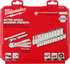 Milwaukee Tool 48-22-9504 1/4" Drive 28pc Ratchet & Socket Set - Metric - MPR Tools & Equipment