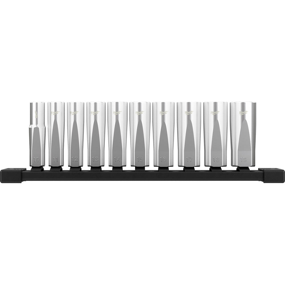 Milwaukee Tool 48-22-9505 10PC DEEP WELL SOCKET SET - METRIC