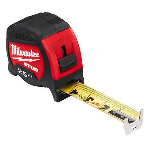 Milwaukee Tool 48-22-9725 25ft STUD™ Tape Measure - MPR Tools & Equipment