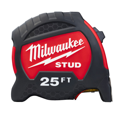 Milwaukee Tool 48-22-9725 25ft STUD™ Tape Measure - MPR Tools & Equipment