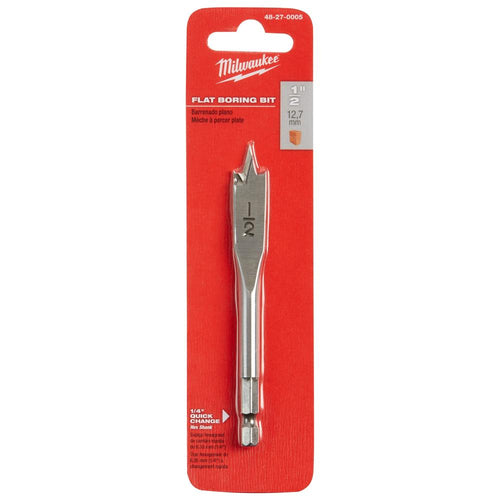 Milwaukee Tool 48-27-0005 1/2" X 4.5" FLAT BORING BIT