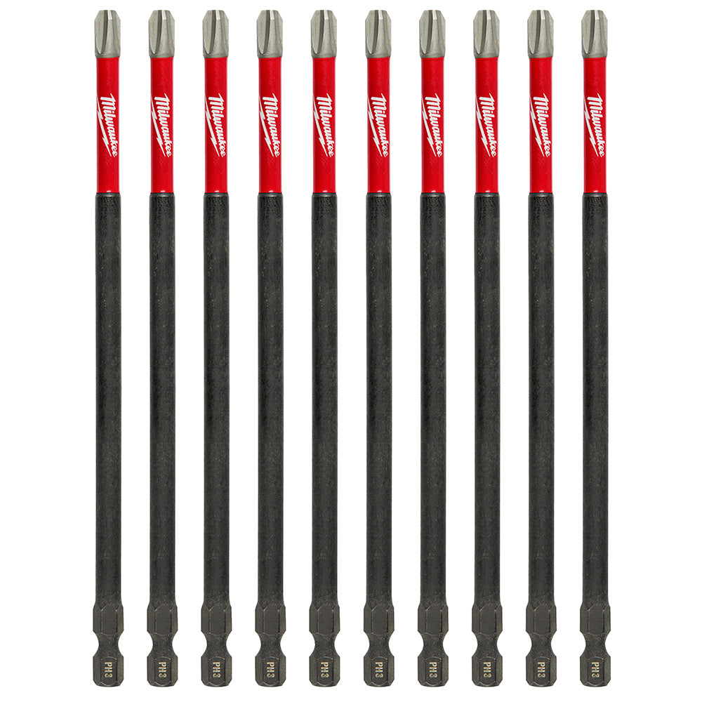 Milwaukee Tool 48-32-4208 6" POWER BIT PH3 10PK