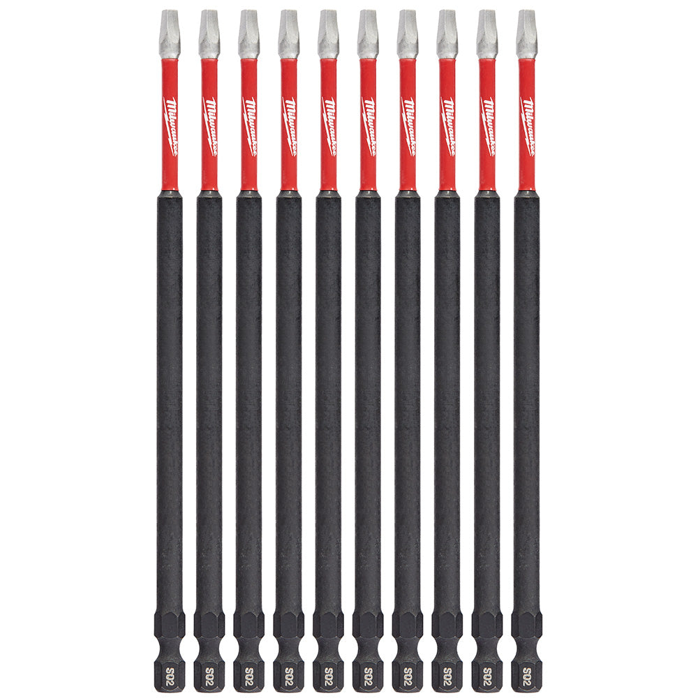 Milwaukee Tool 48-32-4215 6" POWER BIT SQ2 10PK