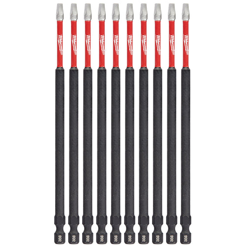 Milwaukee Tool 48-32-4215 6" POWER BIT SQ2 10PK