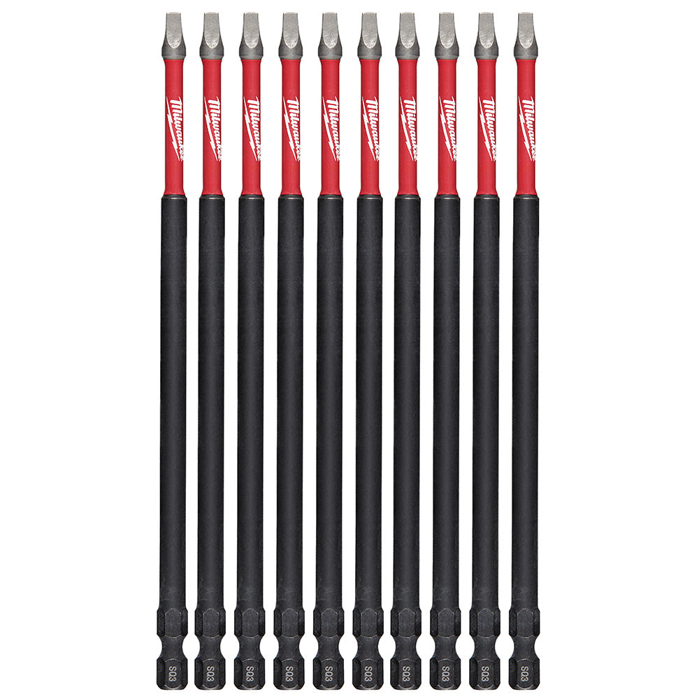 Milwaukee Tool 48-32-4216 6" POWER BIT SQ3 10PK
