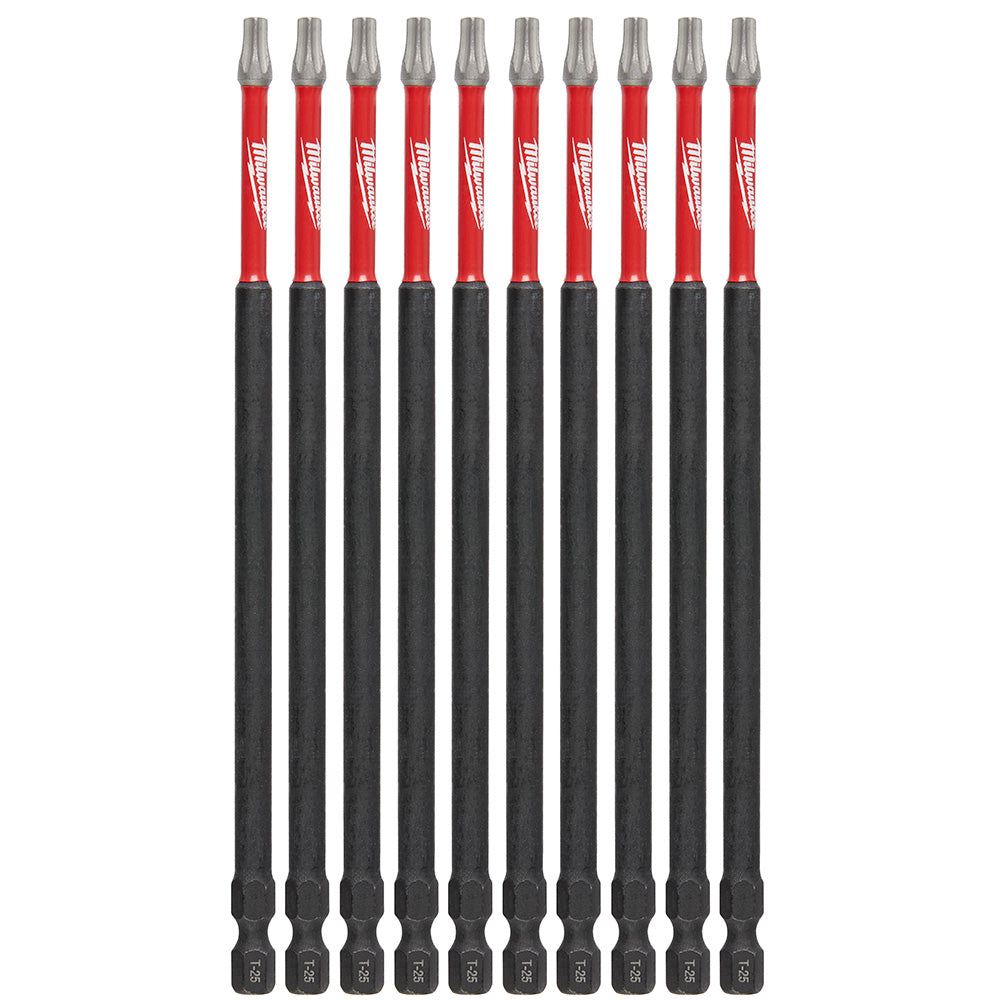 Milwaukee Tool 48-32-4246 6" POWER BIT T25 10PK
