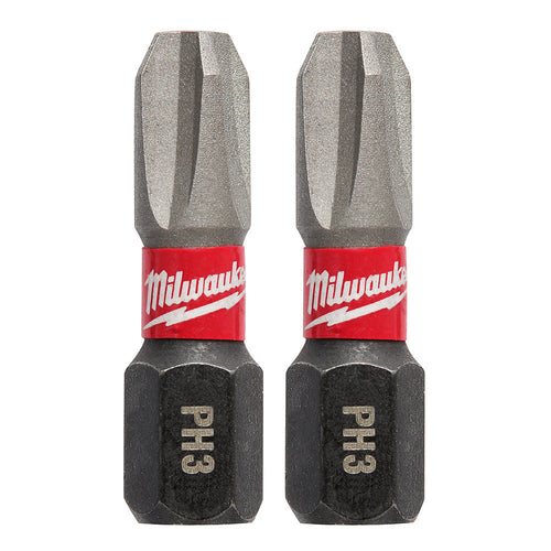 Milwaukee Tool 48-32-4413 2PK 1IN IMPACT BIT PH3