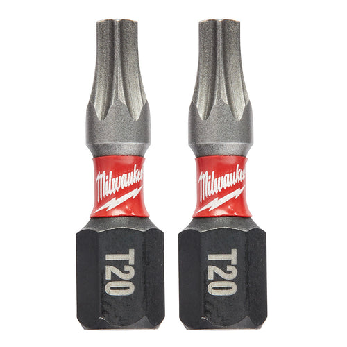 Milwaukee Tool 48-32-4414 2PK 1IN INSERT BIT T20