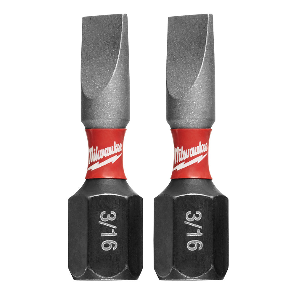 Milwaukee Tool 48-32-4417 2PK 1IN INSERT BIT SL 3/16