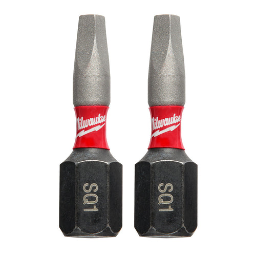 Milwaukee Tool 48-32-4421 2PK 1IN IMPACT BIT SQ1 - MPR Tools & Equipment