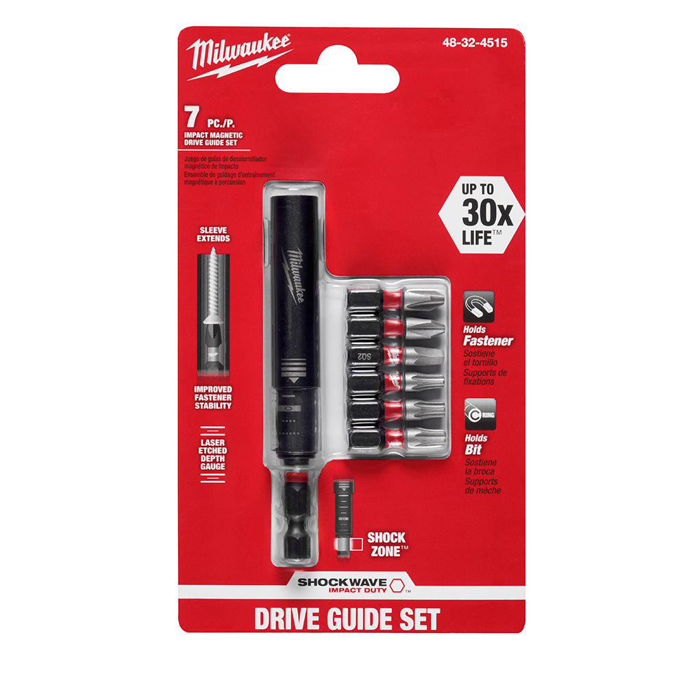 Milwaukee Tool 48-32-4515 3" MAGDRV GD W/6 BITS