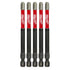 Milwaukee Tool 48-32-4566 (6) 5PK 3-1/2" PWR BIT PH3
