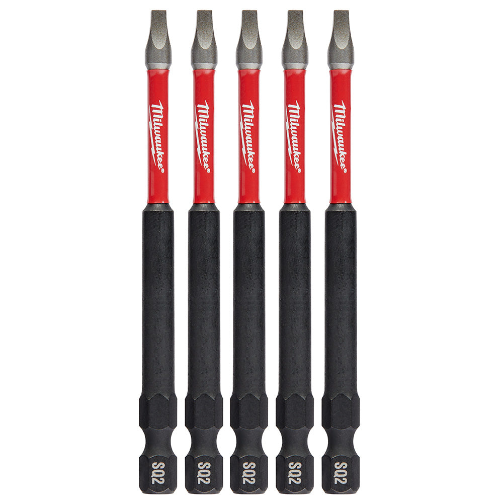 Milwaukee Tool 48-32-4574 5PK 3-1/2" PWR BIT SQ2