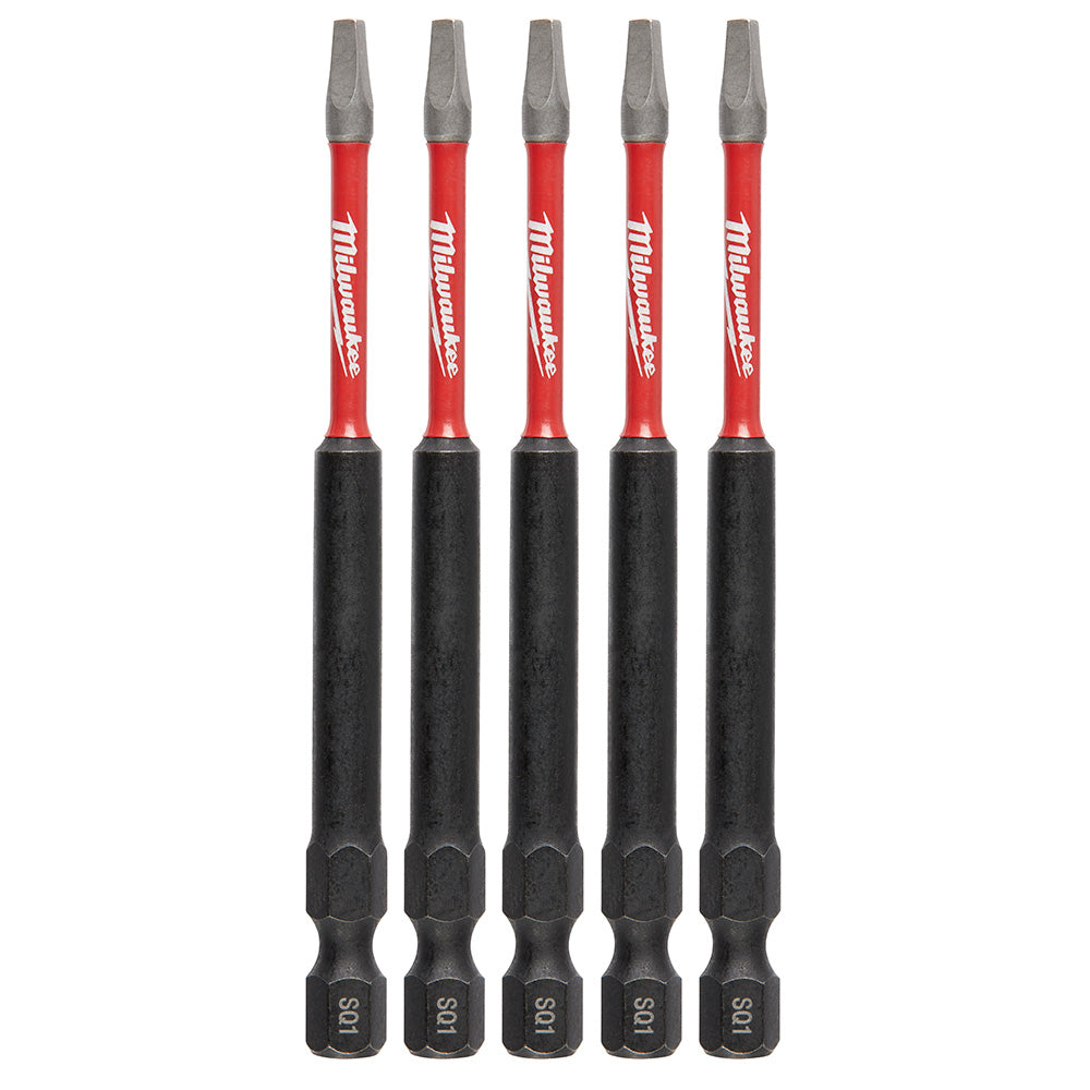 Milwaukee Tool 48-32-4575 (6) 5PK 3-1/2" PWR BIT SQ1