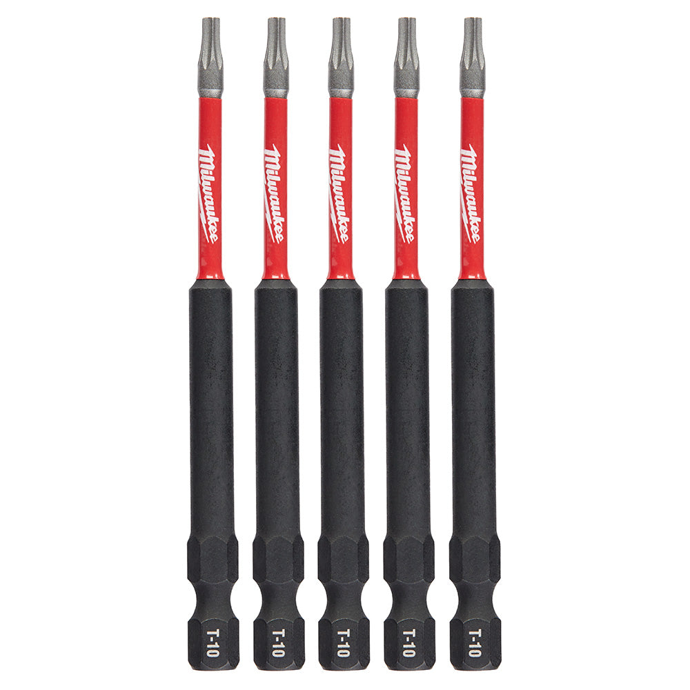 Milwaukee Tool 48-32-4576 (6) 5PK 3-1/2" PWR BIT T10
