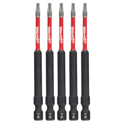 Milwaukee Tool 48-32-4576 (6) 5PK 3-1/2" PWR BIT T10