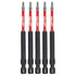 Milwaukee Tool 48-32-4576 (6) 5PK 3-1/2" PWR BIT T10