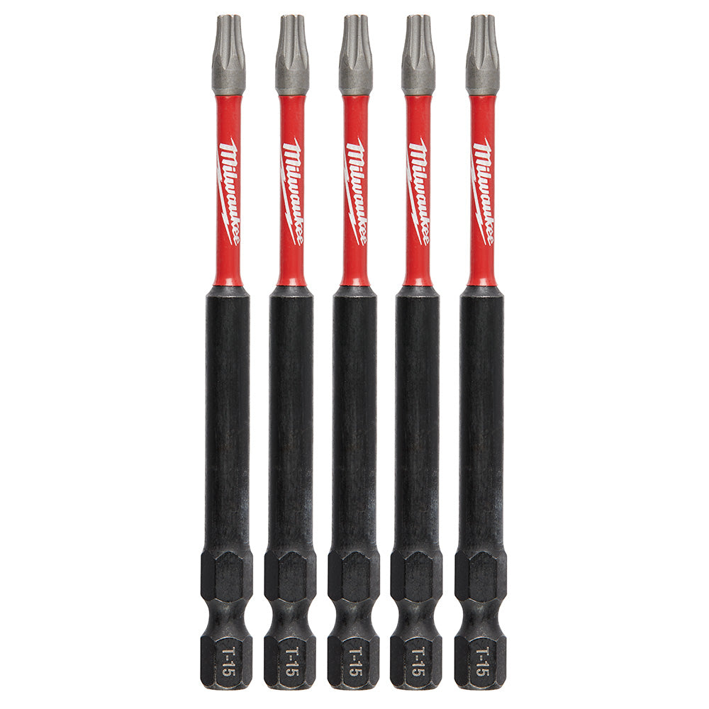 Milwaukee Tool 48-32-4577 (6) 5PK 3-1/2" PWR BIT T15