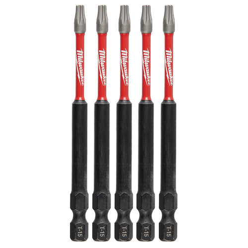 Milwaukee Tool 48-32-4577 (6) 5PK 3-1/2" PWR BIT T15