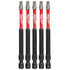 Milwaukee Tool 48-32-4579 (6) 5PK 3-1/2" PWR BIT T25