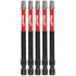 Milwaukee Tool 48-32-4580 (6) 5PK 3-1/2" PWR BIT T30