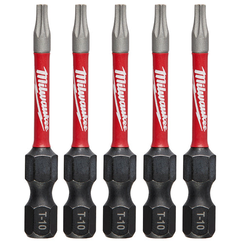 Milwaukee Tool 48-32-4682 (6) 5PK 2IN PWR IMPCT BIT T10