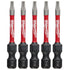 Milwaukee Tool 48-32-4682 (6) 5PK 2IN PWR IMPCT BIT T10