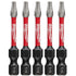 Milwaukee Tool 48-32-4683 (6) 5PK 2IN PWR IMPCT BIT T15