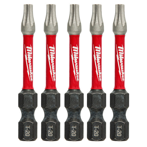 Milwaukee Tool 48-32-4684 (6) 5PK 2IN PWR IMPCT BIT T20