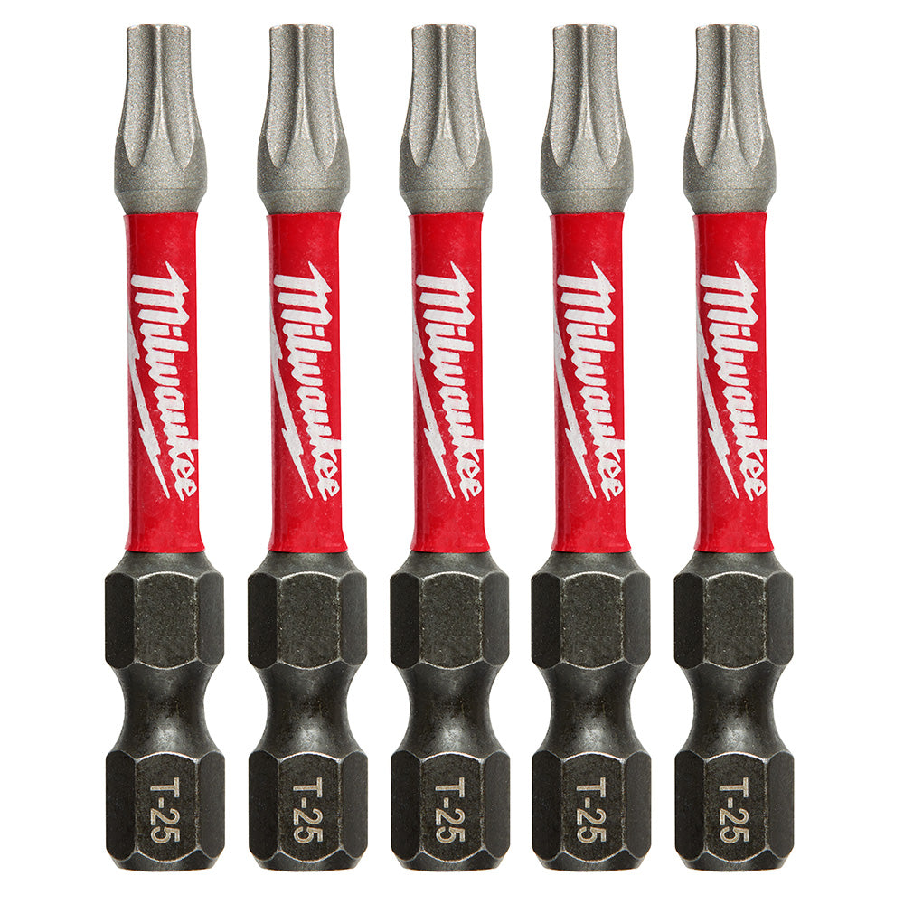 Milwaukee Tool 48-32-4685 5PK 2" PWR BIT T25