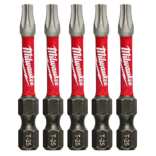 Milwaukee Tool 48-32-4685 5PK 2" PWR BIT T25
