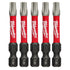 Milwaukee Tool 48-32-4687 (6) 5PK 2IN PWR IMPCT BIT T30