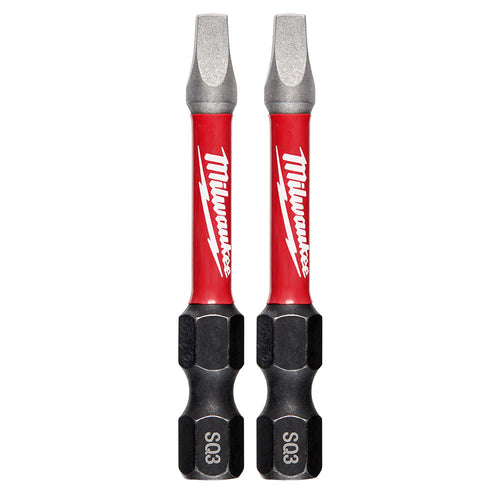 Milwaukee Tool 48-32-4910 2PK 2IN POWER BIT SQ3