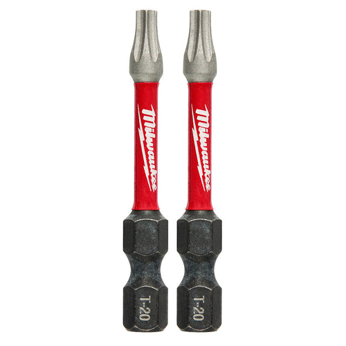 Milwaukee Tool 48-32-4984 2PK 2" PWR BIT T20