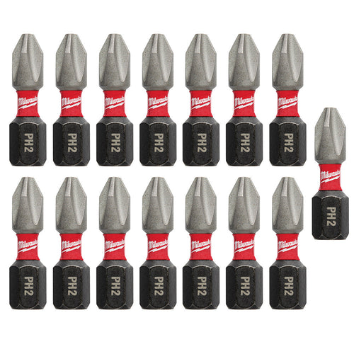 Milwaukee Tool 48-32-5003 (5)15PK INSERT BIT PH2 TICTAC