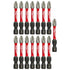 Milwaukee Tool 48-32-5004 (5) 15PK 2" PWR BIT PH2 TICTAC