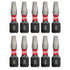 Milwaukee Tool 48-32-5008 (5)10PK INSERT BIT SQ2 TICTAC