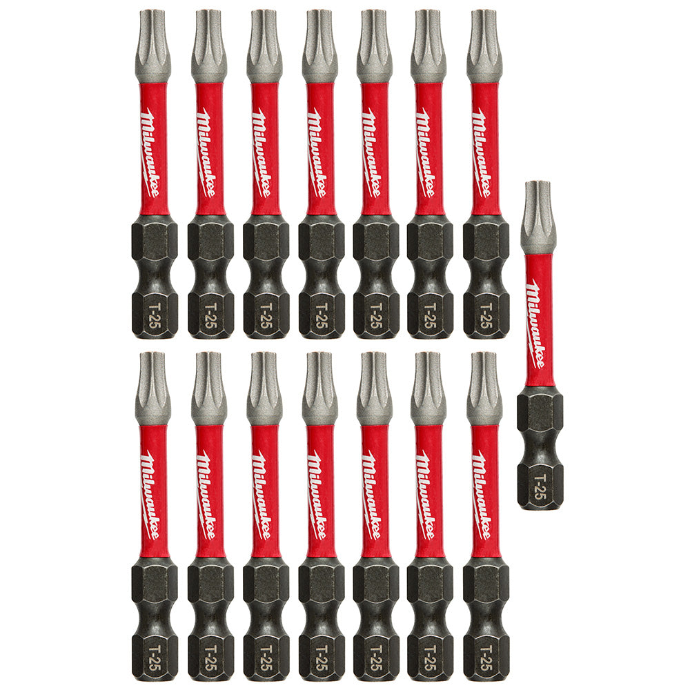 Milwaukee Tool 48-32-5015 15PK 2" PWR BIT T25 TICTAC