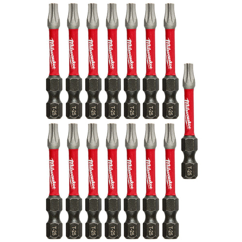 Milwaukee Tool 48-32-5015 15PK 2" PWR BIT T25 TICTAC
