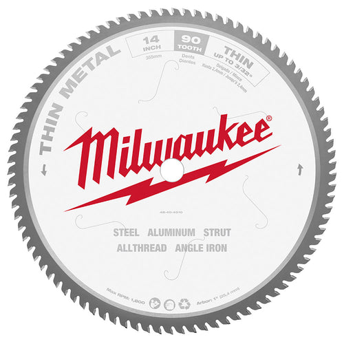 Milwaukee Tool 48-40-4510 14" 90T METAL CSB, 1"