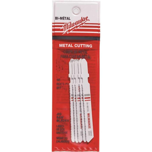 Milwaukee Tool 48-42-5161 3" 24 TPI Bi-Metal Jig Saw Blade, 5-Pack
