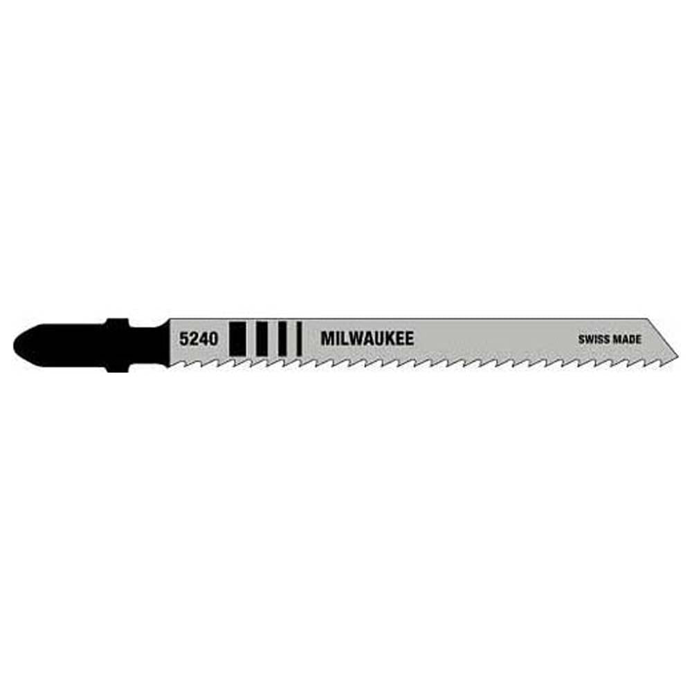 Milwaukee Tool 48-42-5240 JIG SAW BL WOOD 10T 4L 5PK