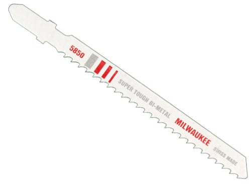 Milwaukee Tool 48-42-5850 4-Inch, 8 Teeth per Inch, Bi-Metal Jig Saw Blades, 5-Pack - MPR Tools & Equipment