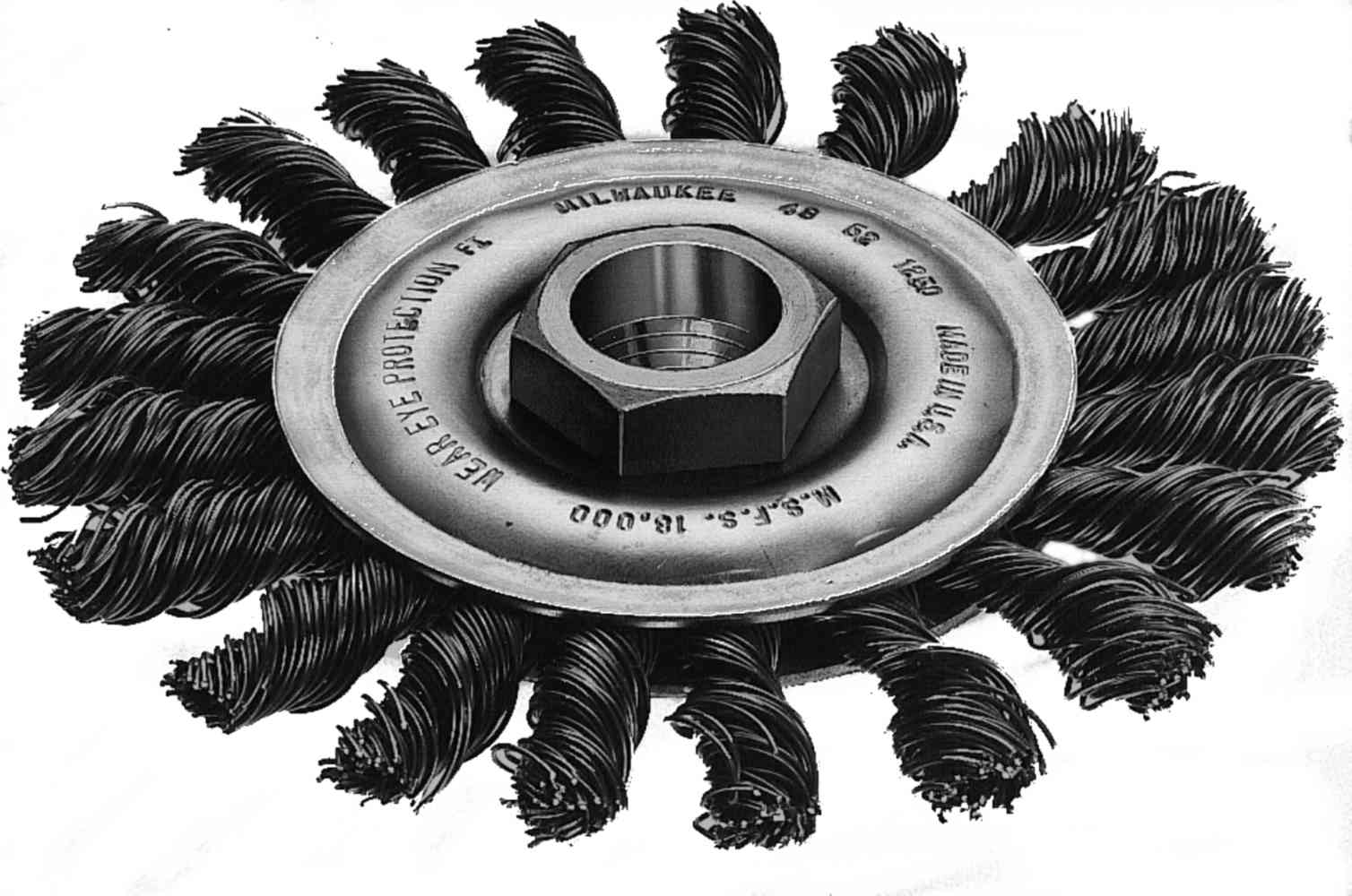 Milwaukee Tool 48-52-5030 4"CABLE TWIST KNOT WHEEL